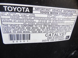 2006 TOYOTA TUNDRA CREW CAB SR5 BLACK 4.7 AT 2WD Z21357
